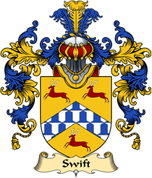 English Family Coat of Arms (v.25) Swift
