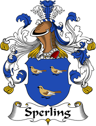 German Wappen Coat of Arms for Sperling