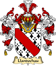 Welsh Family Coat of Arms (v.25) Llandochau (or Wallis, Walsh, Welsh, lords of Llandough)