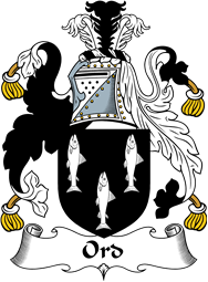 English Coat of Arms for the family Ord