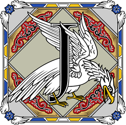 Eagle Alphabet J