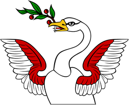Demi Swan Wings Displ-Laurel Branch