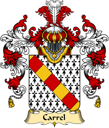 French Family Coat of Arms (v.25) Carrel