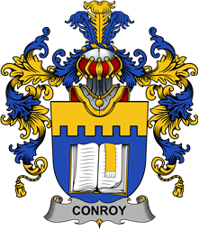 Irish Family Coat of Arms (v.25b) Conroy or O