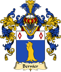 French Family Coat of Arms (v.25) Bernier