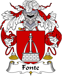 Spanish Coat of Arms for Fonte