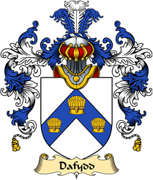 Welsh Family Coat of Arms (v.25) Dafydd (AP CARADOG)