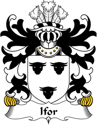 Welsh Coat of Arms for Ifor (HAEL, “the generous”)