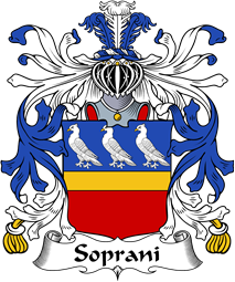 Italian Coat of Arms for Soprani