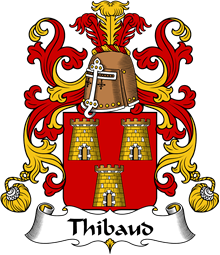 Coat of Arms from France for Thebault or Thibaud