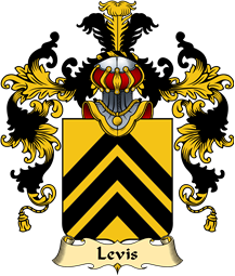 French Family Coat of Arms (v.25) Levis