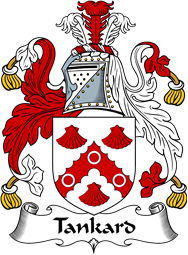 English Coat of Arms for the family Tankard