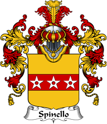 Italian Family Coat of Arms (v.25b) Spinello