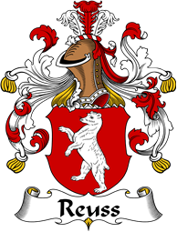 German Wappen Coat of Arms for Reuss