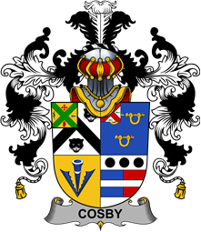Irish Family Coat of Arms (v.25b) Cosby (Lord Sydney)