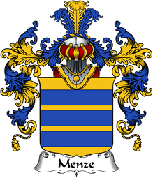 Italian Family Coat of Arms (v.25b) Menze