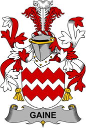 Irish Coat of Arms for Gaine or Gainey