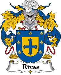 Spanish Coat of Arms for Rivas or Ribas II