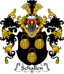 German Wappen Coat of Arms (v.25) Schallen