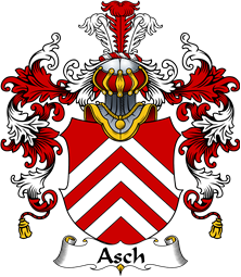 German Wappen Coat of Arms (v.25) Asch