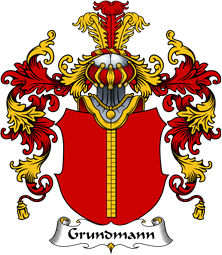 German Wappen Coat of Arms (v.25) Grundmann