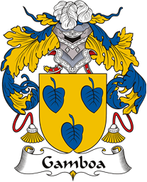 Spanish Coat of Arms for Gamboa