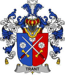 Irish Family Coat of Arms (v.25b) Trant or Trent