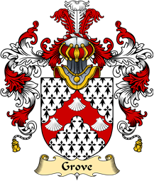 English Family Coat of Arms (v.25) Grove