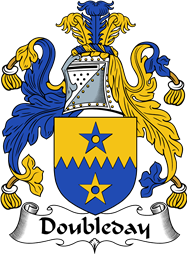 English Coat of Arms for the family Doubleday