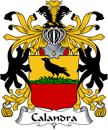 Italian Coat of Arms for Calandra