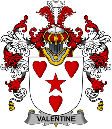 Irish Family Coat of Arms (v.25b) Valentine