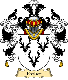 Welsh Family Coat of Arms (v.25) Parker (of Llanllywed, Monmouthshire)