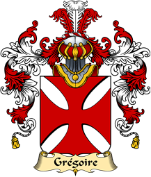French Family Coat of Arms (v.25) Grégoire