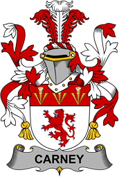 Irish Coat of Arms for Carney