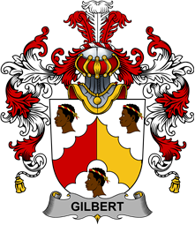 Irish Family Coat of Arms (v.25b) Gilbert