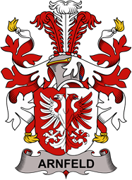Coat of arms used by the Danish family Arnfeld