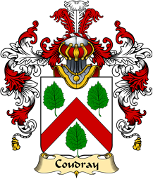 French Family Coat of Arms (v.25) Coudray