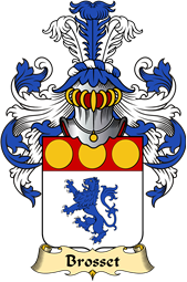 French Family Coat of Arms (v.23) for Brosset