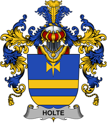 Irish Family Coat of Arms (v.25b) Holte or Holt