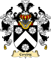 Welsh Family Coat of Arms (v.25) Ceredig (Lord of Ceredigion)