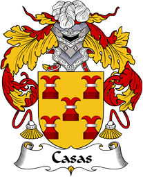 Spanish Coat of Arms for Casas