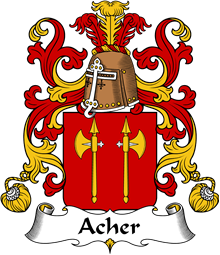 Coat of Arms from France for Acher