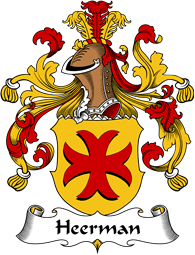 German Wappen Coat of Arms for Heerman