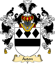 Irish Family Coat of Arms (v.25a) Aston