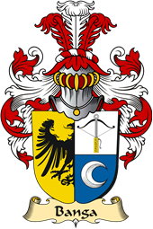 v.23 Coat of Family Arms from Germany for Banga