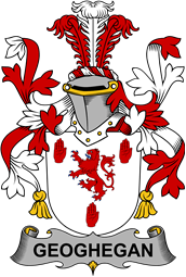 Irish Coat of Arms for Geoghegan or O