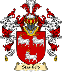 Scottish Family Coat of Arms (v.25) Stamfield or Stanfield