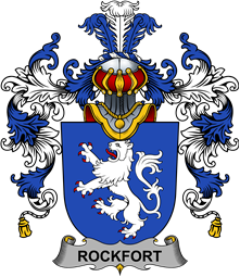 Irish Family Coat of Arms (v.25b) Rockfort