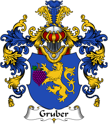 German Wappen Coat of Arms (v.25) Gruber