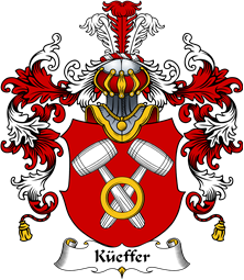 German Wappen Coat of Arms (v.25) Küeffer